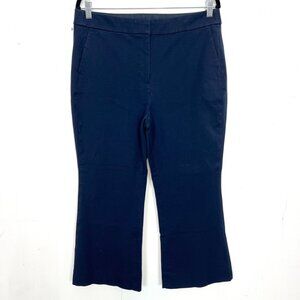 J.Crew Kelsey Pant Navy Blue Stretch Cropped Pants 12 Large